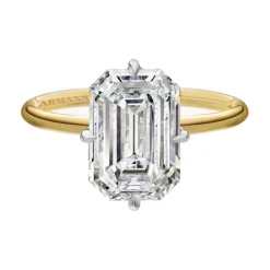 Amabel Emerald Engagement Ring