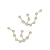 Aquarius Diamond Constellation Studs
