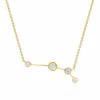 Aries Diamond Constellation Necklace