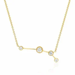 Aries Diamond Constellation Necklace