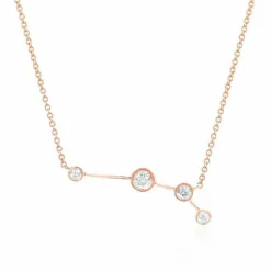 Aries Diamond Constellation Necklace