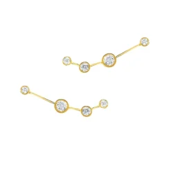 Aries Diamond Constellation Studs