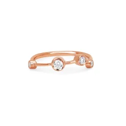 Aries Diamond Constellation Ring