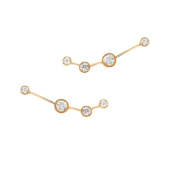 Aries Diamond Constellation Studs
