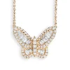 Aurora Diamond Butterfly Necklace
