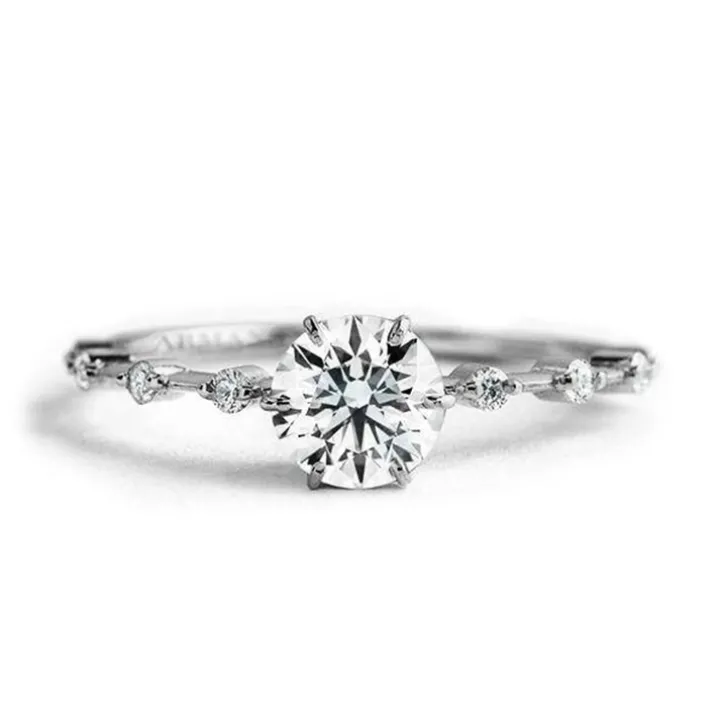Autumn Drop Engagement Ring