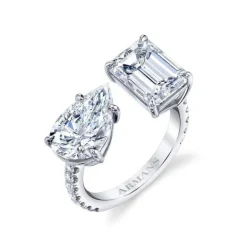 Ava Two Stone Engagement Ring