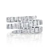 Baguette Spiral Diamond Ring