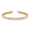 Bezel Set Emerald Bracelet