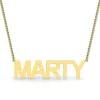 Block Letter Name Necklace