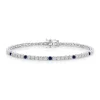 Blue Sapphire Tennis Bracelet