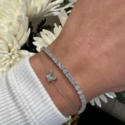 Butterfly Diamond Bracelet