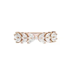 Butterfly Mixed Diamond Band