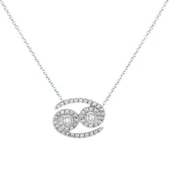 Cancer Diamond Zodiac Necklace
