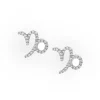 Capricorn Diamond Zodiac Studs