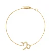 Capricorn Diamond Zodiac Bracelet