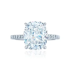 Chloe Cushion Lab Grown Engagement Ring