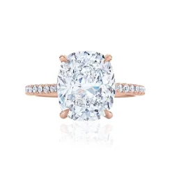 Chloe Cushion Lab Grown Engagement Ring