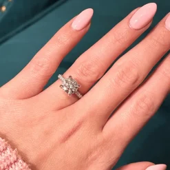 Cloud Nine Diamond Engagement Ring