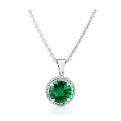 Columbian Emerald Pendant