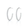 Cora Diamond Hoops