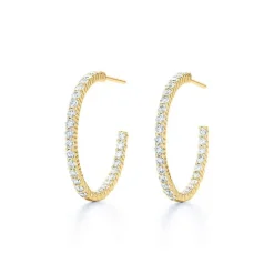 Cora Diamond Hoops
