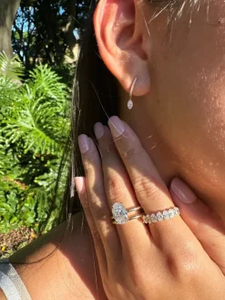 Cristina Diamond Huggies