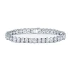 16ct Oval Lab Grown Diamond Tennis Bracelet