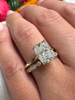 Cushion Madison Lab Grown Engagement Ring
