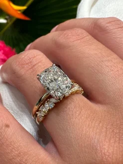 Cushion Madison Lab Grown Engagement Ring
