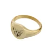 Custom Pet Face Signet Ring