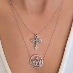 Diamond Allah Necklace