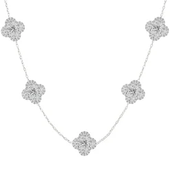 Diamond Clover Necklace