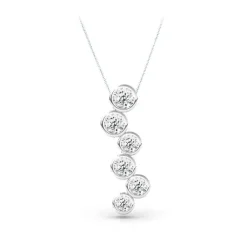 Diamond Droplet Necklace