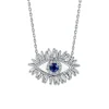 Diamond Evil Eye Necklace