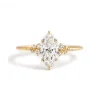 Diamond Frost Engagement Ring