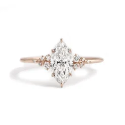Diamond Frost Lab Grown Engagement Ring