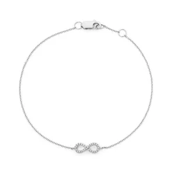Diamond Infinity Bracelet