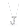 Diamond Initial Pendant
