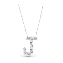 Diamond Initial Pendant