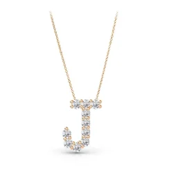Diamond Initial Pendant