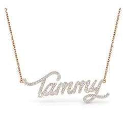 Diamond Name Necklace