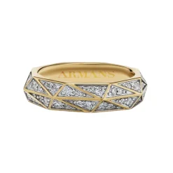 Diamond Octagon Ring