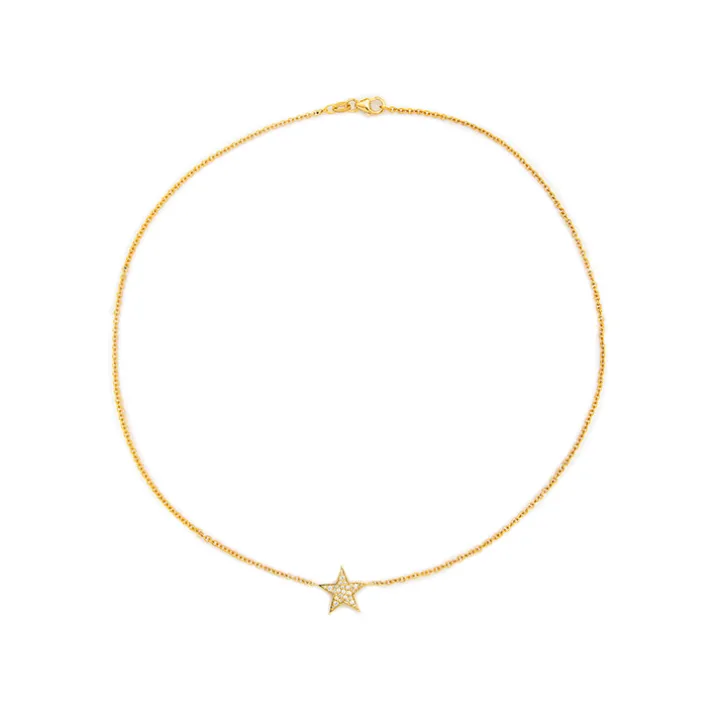 Diamond Star Necklace