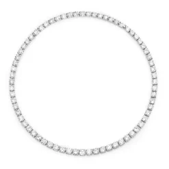Diamond Tennis Choker Necklace