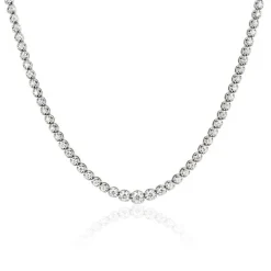 Diamond Tennis Choker Necklace