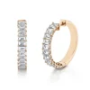 Eleanor Diamond Hoops