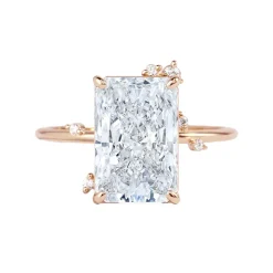 Elena Radiant Diamond Engagement Ring