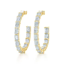 Ella Baguette Earrings