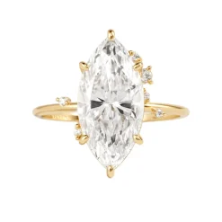 Ella Marquise Diamond Engagement Ring